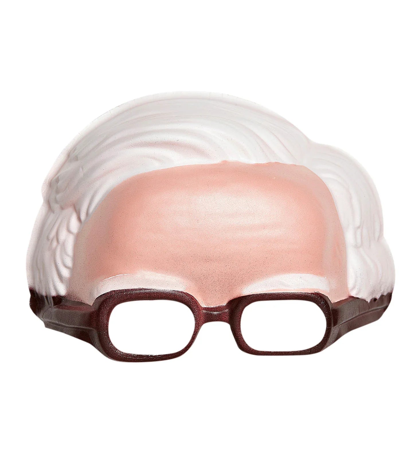 Parte Superior de Cabeza con Pelo Blanco y Gafas COMPLEMENTOS Widmann